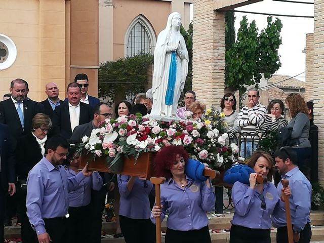 Recibimiento a la Virgen de Lourdes en su visita a Totana - 23