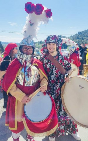 Los Armaos en Moratalla en las Jornadas de Exaltación del Tambor y el Bombo