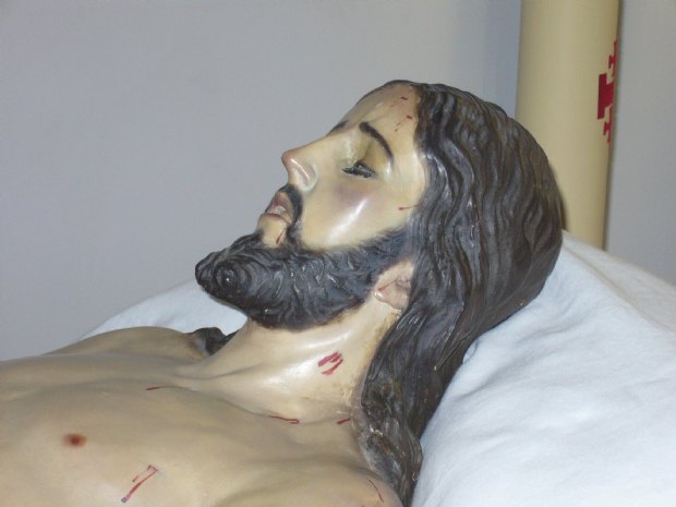 La Imágen del Santo Sepulcro será expuesta en la Parroquia de las Tres Avemarías.