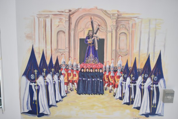 Inaguración Mural representativo de la Hermandad