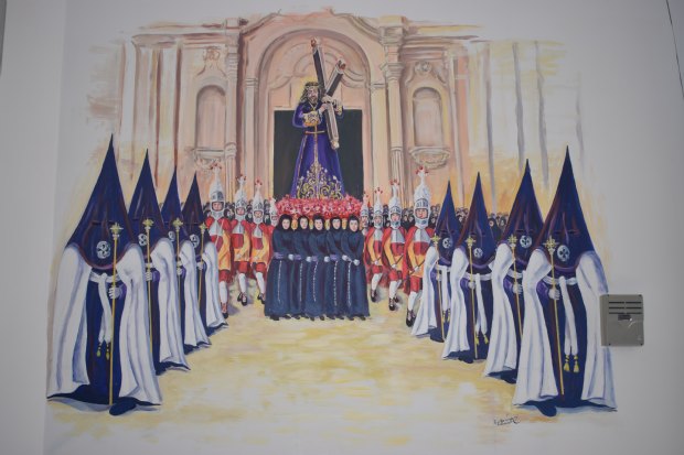 Inaguración Mural representativo de la Hermandad