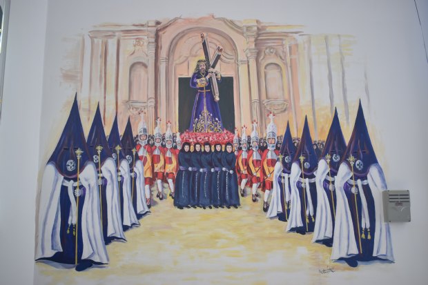 Inaguración Mural representativo de la Hermandad