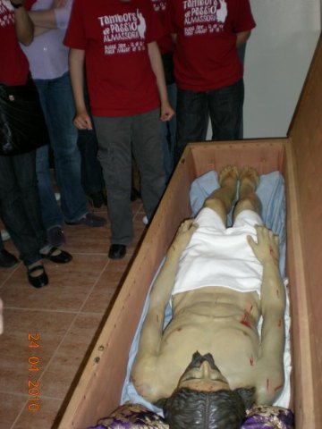 La Hermandad del Santisimo Cristo del Calvario de Almassora (Castellón) visitó nuestra sede