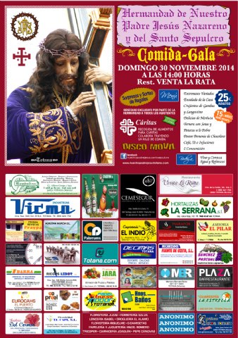 Comida gala de Hermandad