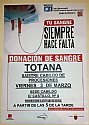 Sangre Cofrade, Sangre Solidaria 2017