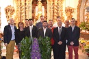 Ofrenda floral de las Tunicas Moradas a Santa Eulalia 2017