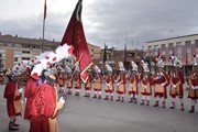 Recogida bandera Jueves Santo 2019