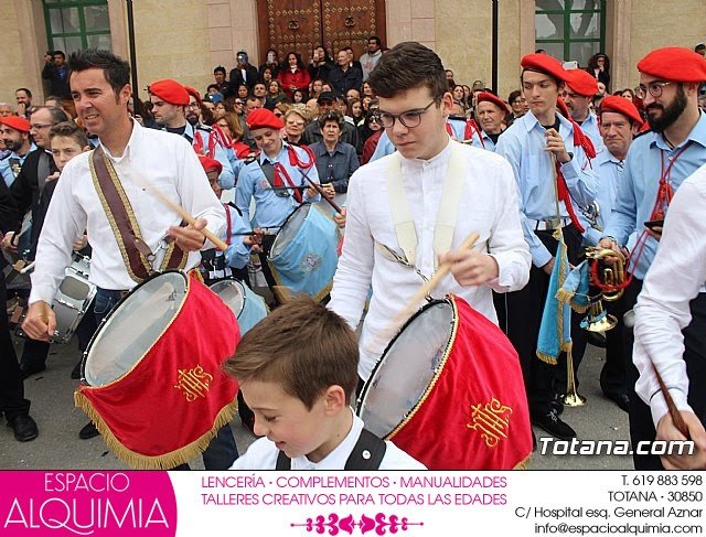 Armaos participando en la tamborada de Domingo de Resurreccion - 6