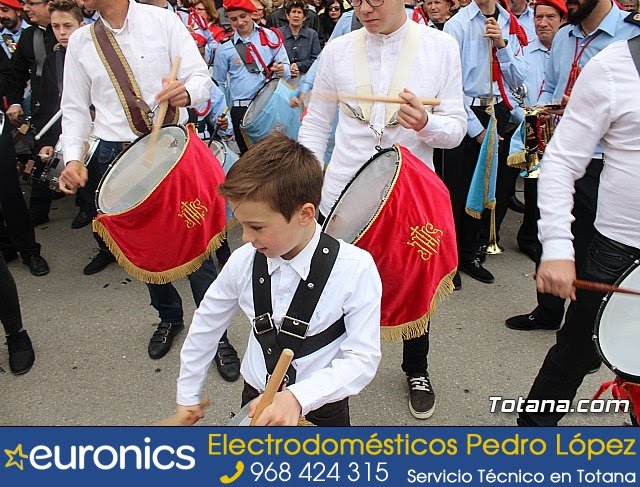 Armaos participando en la tamborada de Domingo de Resurreccion - 7