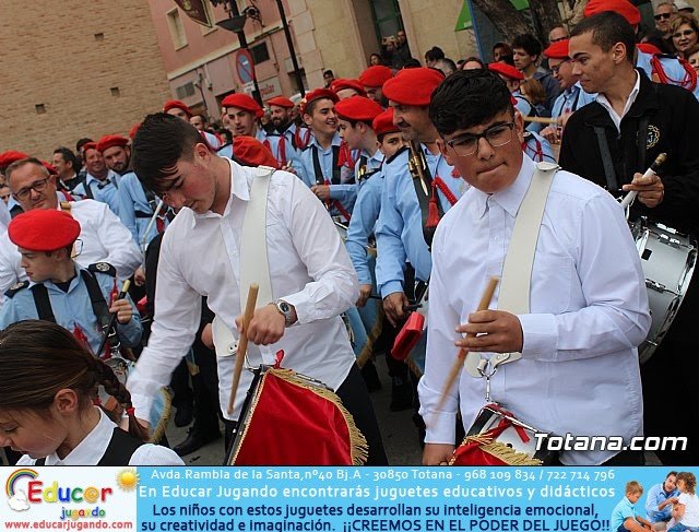 Armaos participando en la tamborada de Domingo de Resurreccion - 15