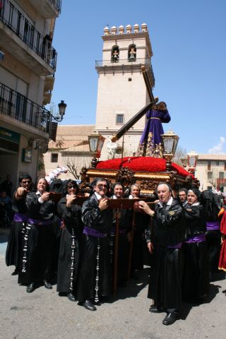 Encuentro con la Hermandad de Jesús en el Calvario. Viernes Santo medio día 2014 - 33