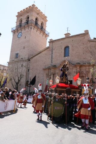 Encuentro con la Hermandad de Jesús en el Calvario. Viernes Santo medio día 2014 - 34