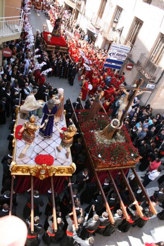 Encuentro con la Hermandad de Jesús en el Calvario. Viernes Santo medio día 2014 - 53