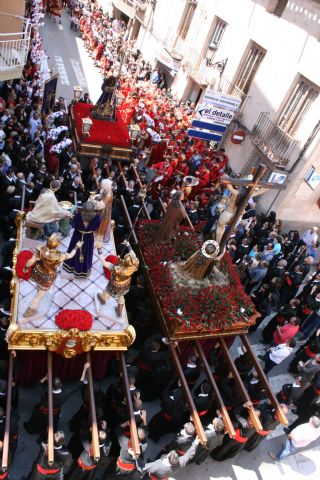 Encuentro con la Hermandad de Jesús en el Calvario. Viernes Santo medio día 2014 - 19