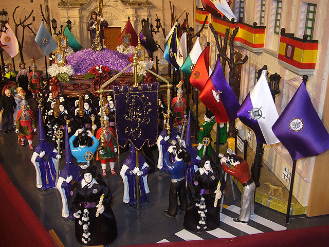 Maqueta realizada en madera por José Martínez Murcia - 28