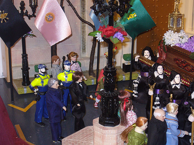 Maqueta realizada en madera por José Martínez Murcia - 29