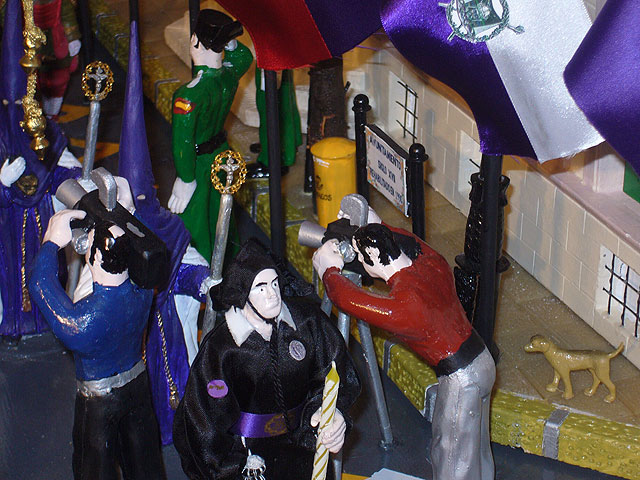 Maqueta realizada en madera por José Martínez Murcia - 36