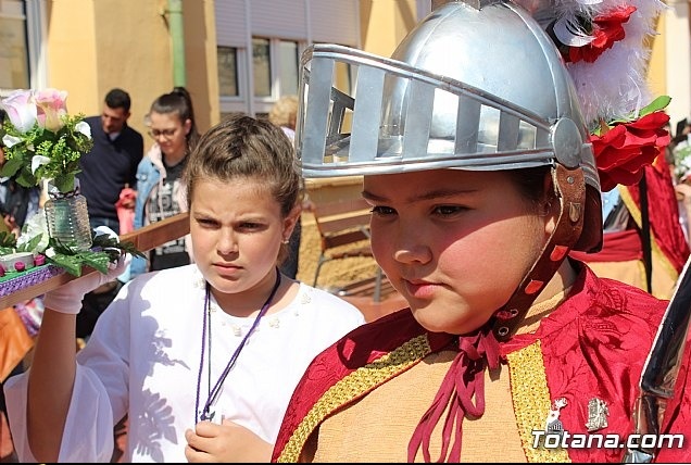 Los Armaos colaboran en la Procesion Infantil del Colegio Santa Eualia - 1