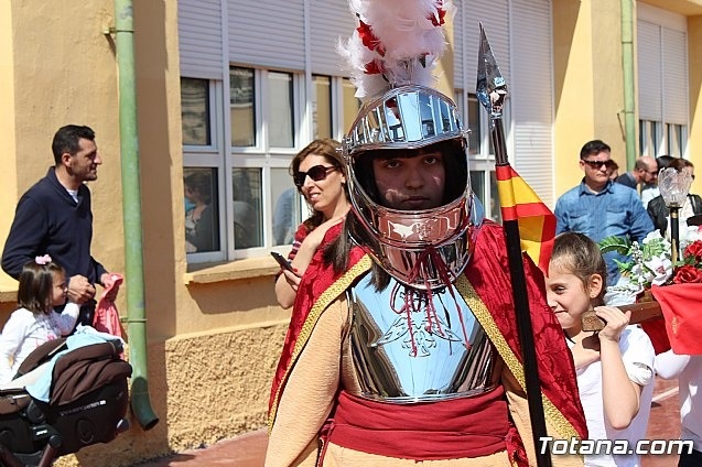 Los Armaos colaboran en la Procesion Infantil del Colegio Santa Eualia - 5