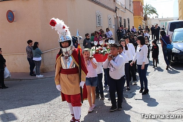 Los Armaos colaboran en la Procesion Infantil del Colegio Santa Eualia - 6