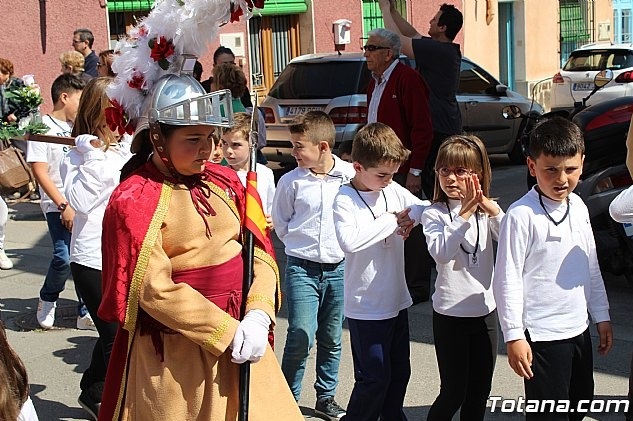 Los Armaos colaboran en la Procesion Infantil del Colegio Santa Eualia - 8