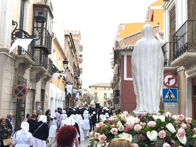 Recibimiento a la Virgen de Lourdes en su visita a Totana - 6