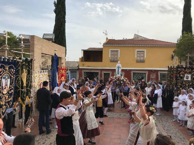 Recibimiento a la Virgen de Lourdes en su visita a Totana - 10