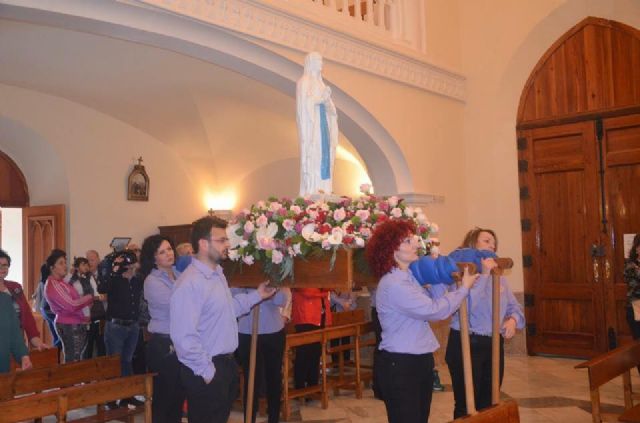 Recibimiento a la Virgen de Lourdes en su visita a Totana - 8
