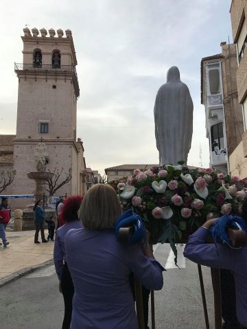 Recibimiento a la Virgen de Lourdes en su visita a Totana - 12