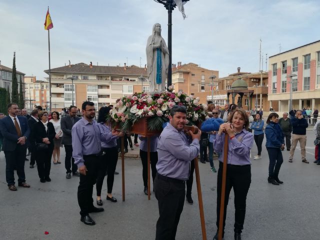 Recibimiento a la Virgen de Lourdes en su visita a Totana - 15