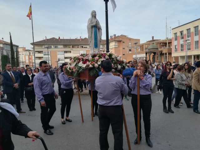 Recibimiento a la Virgen de Lourdes en su visita a Totana - 19