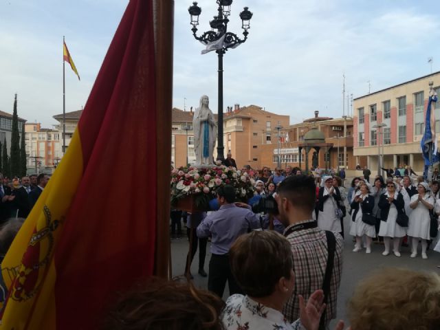 Recibimiento a la Virgen de Lourdes en su visita a Totana - 21