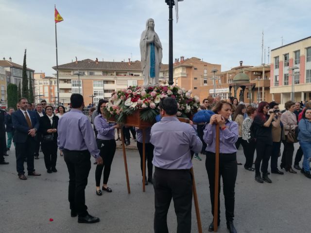 Recibimiento a la Virgen de Lourdes en su visita a Totana - 24