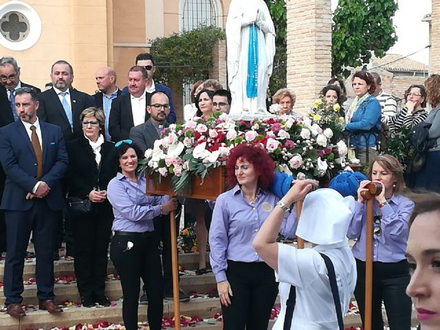 Recibimiento a la Virgen de Lourdes en su visita a Totana - 28