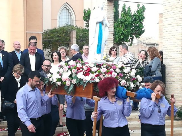 Recibimiento a la Virgen de Lourdes en su visita a Totana - 33